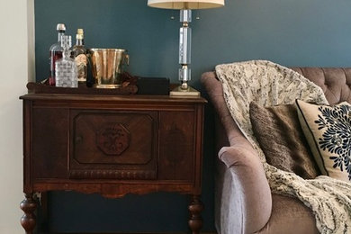 Eclectic home design photo in New York