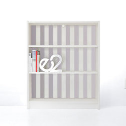 PANYL Lilac Thin Stripes for IKEA BILLY - Home Decor