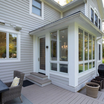 Glamorous Kitchen, Dining and Living Renovation with Entertaining in Mind