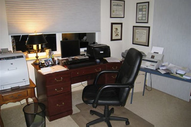 Design ideas for a home office in Other.