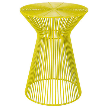 Fife Accent Table, Bright Yellow