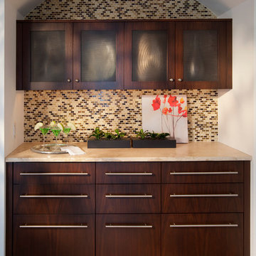 Contemporary Kitchen/Dining Area