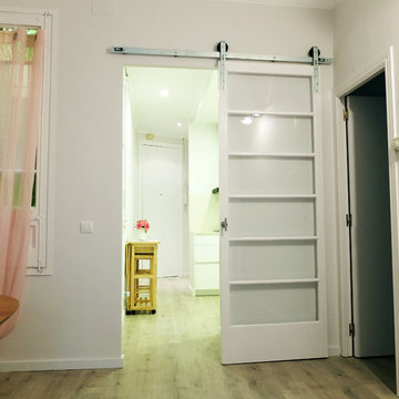 Reforma integral de piso antiguo con patio interior en Gràcia, Barcelona