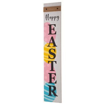 42"H Wooden "HAPPY EASTER" Porch Sign