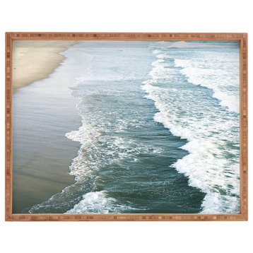 Deny Designs Bree Madden Shore Waves Rectangular Tray