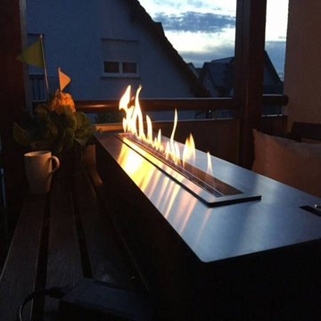 Modern Automatic Ethanol Fireplace Inserts with Remote control