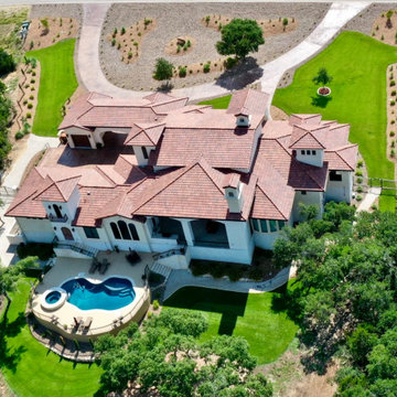 Spanish/Mediterranean: 5,326 ft²/3 bd/3.5 bth/1.5ST