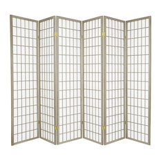 6' Tall Window Pane, Special Edition, Gray, 6 Panels