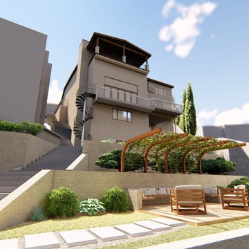 Hillside Architectural Planning | Utilizing a Sharp Slop