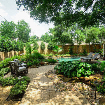 Memorial 10 - Landscape Maintenance, Landscape Design, Color, Fence, Lighting
