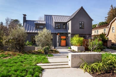Design ideas for a transitional exterior in San Francisco.