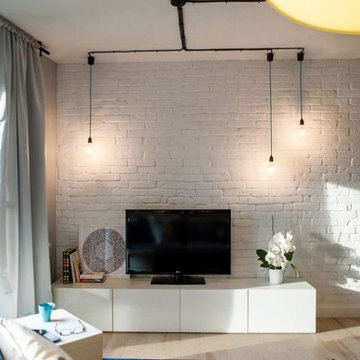Trang trí nội thất căn hộ cực phong cách và tiết kiêm ở Ba Lan