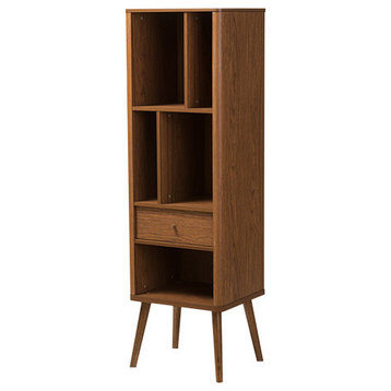 Ellingham Retro 1-drawer Sideboard Storage Cabinet Bookcase Organizer