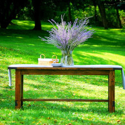 Rustic Farmhouse Dining Room Table - Dining Tables