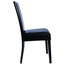 vidaXL Faux Leather Wood Dining Chairs, Black, Set of 6