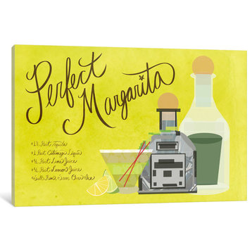 "How to Create the Perfect Margarita" Print by 5by5collective, 26"x18"x1.5"