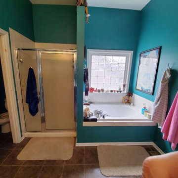 luxury bath pic before