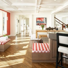 gingham red fabric