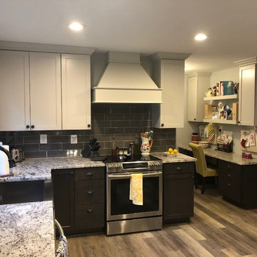 Two toned kitchen
