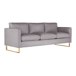 Goodland Sofa in Fabric, Bronze Legs - Products