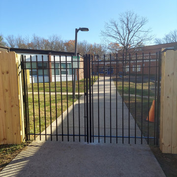 Double Swing Gate School