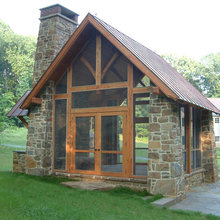 Camp lake Porch
