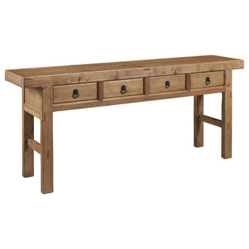 Umber 86.5" Console Table, Brown