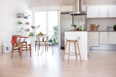 Home design - transitional home design idea in Dallas