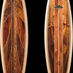 7'-3" Wooden Surfboards - Products