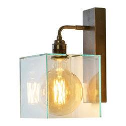 Clear Globe Bathroom Wall Light - Bathroom Wall Lights