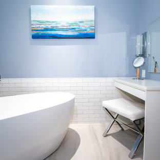 Modern Master Bath in West Seattle