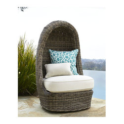 'Summer' Swivel Lounge Chair - Outdoor Lounge Chairs