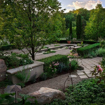 Informal European Garden