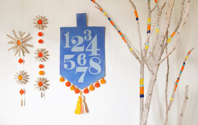 Craft: Put a New Spin on Hanukkah with a Handmade Dreidel Wall Hanging