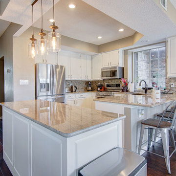 Kitchen | Wall Removal | Custom Matching Island