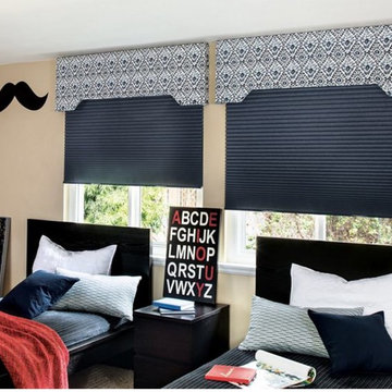 Fabric cornice & valances