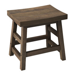 Bolton Furniture - Pomona 20" Reclaimed Wood Barstool - Bar Stools And Counter Stools