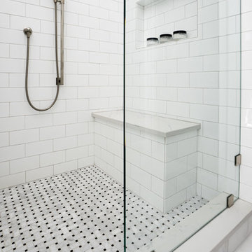 Western Springs Lawn Ave. Master bath