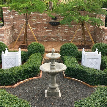 Formal Courtyard garden