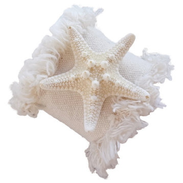 All Natural Coastal Style Starfish Napkin Rings, Set of 4