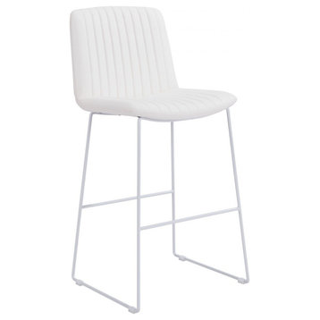Mode Bar Chair, Set of 2 White
