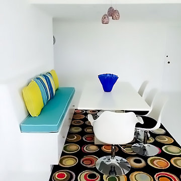 Modern Banquette Seating in Palm Beach