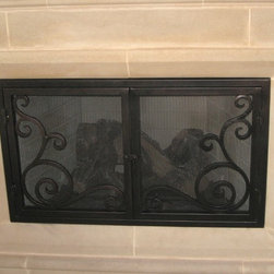 Iron Firescreens - Fireplace Screens