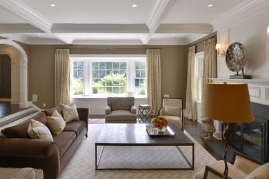 Example of a living room design in New York