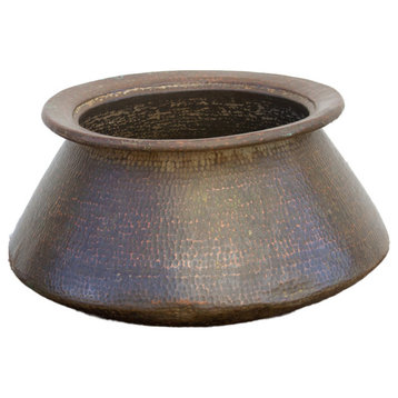 Antique Large Southern Indian Copper Pot