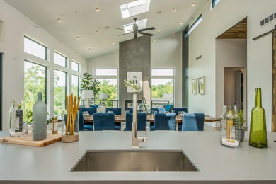 Minimalist kitchen photo in Other