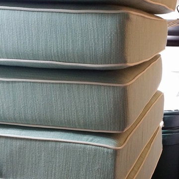 Breathing New Life Into Store Bought Outdoor Cushions!
