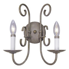 2-Light Prairie Rock Interior Sconce
