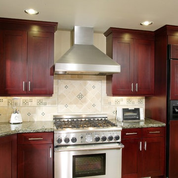 Cherry Wood Kitchen