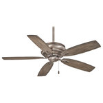 Minka Aire - Minka Aire F614-BNK Timeless, 54" Ceiling Fan, Burnished Nickel - Bulb Included: No